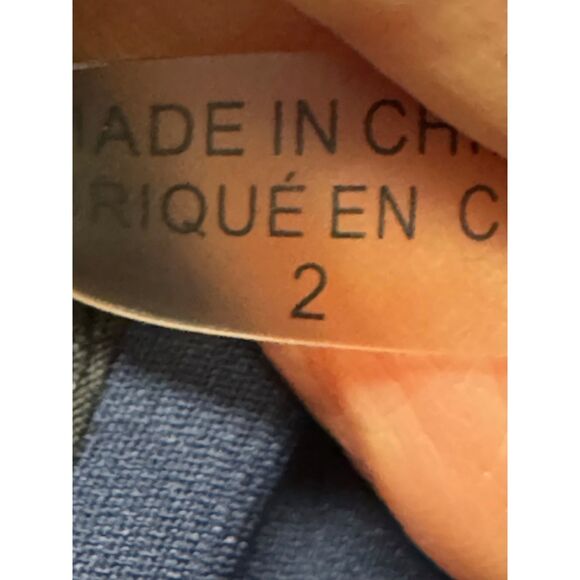 ALICE+OLIVIA Mitsy Off-The-Shoulder Maxi Dress, Navy/Black, Sz 2 - Picture 14 of 15